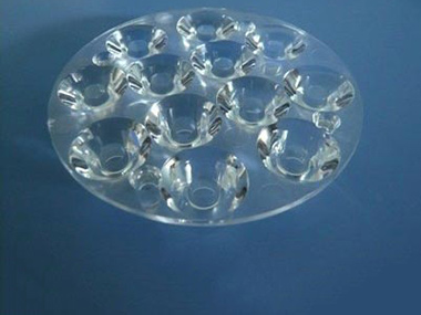 LED aspheric lens